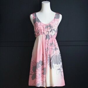 🌷Club Monaco | Silk Sleeveless Floral Dress